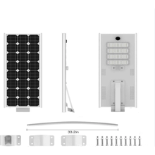 Outdoor All in One Motion Sensor Integrated Garden Solar Street Light LED